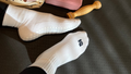 Grip Sock - Classic White / Navy